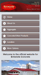 Mobile Screenshot of entwistleconcrete.ca